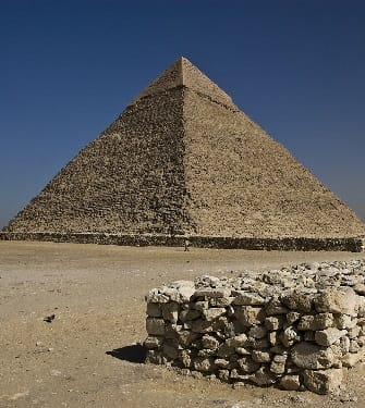 The Great Pyramid on the Giza Plateau